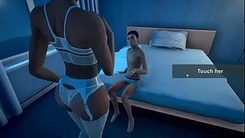 Oynat Bir busty MILF ile 3D porno oyunu