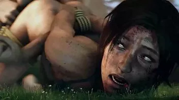 Putar Hentai Tomb Raider di mana cewek makan beberapa ayam
